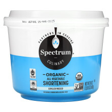 Spectrum Culinary, Bio-All-Vegetable Shortening, 24 Unzen (680 g)