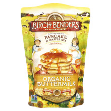 Birch Benders, Pfannkuchen- & Waffelmischung, Bio-Buttermilch, 1 lb (454 g)