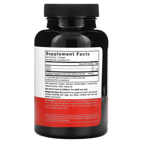 Force Factor, CLA, 1.000 mg, 90 Softgels 1