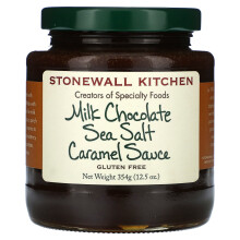 Stonewall Kitchen, Milchschokolade Meersalz-Karamellsauce, 12,5 oz (354 g)