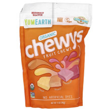 YumEarth, Bio-Chewys Fruchtkaugummis, Zitrone, Orange, Erdbeere, Kirsche, 5 oz (142 g)
