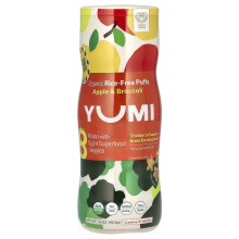 Yumi, Bio-Reisfreie Puffs, 8+ Monate, Apfel & Brokkoli, 1,5 oz (42,5 g)