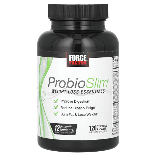 Force Factor, ProbioSlim, Gewichtsverlust Essentials, 120 Pflanzenkapseln