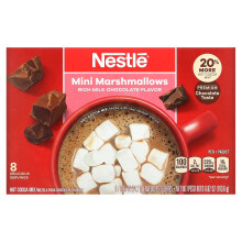 Nestle Heißkakaomischung, Mini Marshmallows, Reichhaltige Milchschokolade, 8 Beutel