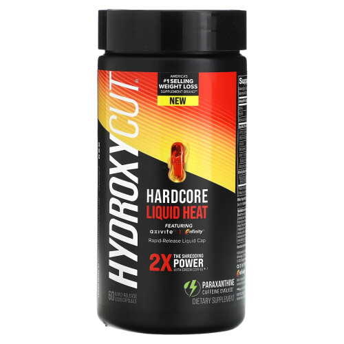 Hydroxycut, Hardcore Liquid Heat, 60 Rapid-Release Flüssigkapseln 2