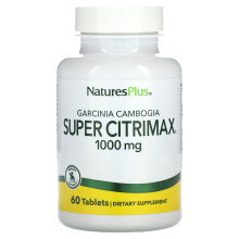 NaturesPlus, Garcinia Cambogia Super Citrimax, 1.000 mg, 60 Tabletten