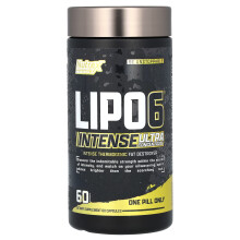 Nutrex Research, LIPO 6, Intense, Ultra-Konzentrat, 60 Kapseln