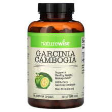 NatureWise, Garcinia Cambogia, 180 Vegetarische Kapseln