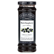 St. Dalfour, Fruchtaufstrich, Schwarze Himbeere, 10 oz (284 g)