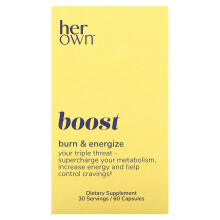 Her Own, Boost, Brûle et Énergise, 60 Gélules