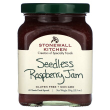 Stonewall Kitchen, Kernlose Himbeermarmelade, 12,5 Unzen (354 g)