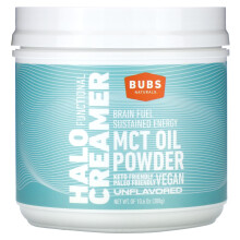BUBS Naturals, Crémier Fonctionnel Halo, Non Aromatisé, 10,6 oz (300 mg)
