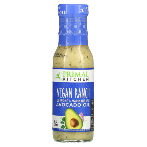 Primal Kitchen, Dressing & Marinade mit Avocadoöl, Vegan Ranch, 8 fl oz (236 ml)