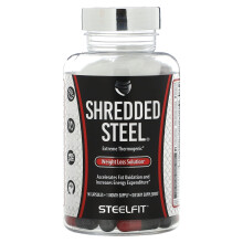SteelFit, Shredded Steel, Gewichtsverlust-Lösung, 90 Kapseln