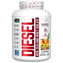 PERFECT Sports, Diesel, Neuseeland Whey Isolat, Ananas Mango, 5 Pfund (2,27 kg)