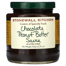 Stonewall Kitchen, Schokoladen-Erdnussbutter-Soße, 12,25 oz (347 g)