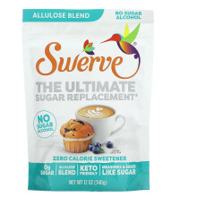 Swerve, Le Remplaçant Ultime du Sucre, Mélange d'Allulose, 12 oz (340 g)