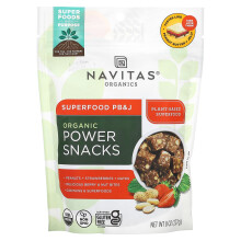 Navitas Organics, Bio-Power-Snacks, Superfood PB&J, 8 Unzen (227 g)