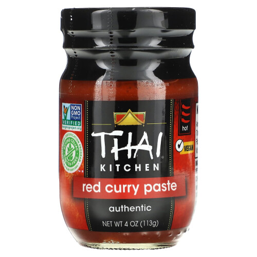 Thai Kitchen, Rote Curry-Paste, Scharf, 4 oz (113 g)