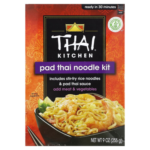Thai Kitchen, Pad Thai Nudel-Set, Mild, 9 oz (255 g)
