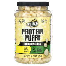 Twin Peaks, Boules de Protéines, Crème Aigre et Oignon, 10,6 oz (300 g)
