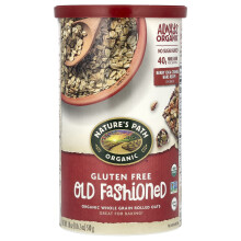 Nature's Path, Bio-Vollkorn-Haferflocken, Glutenfrei, Altmodisch, 18 oz (510 g)