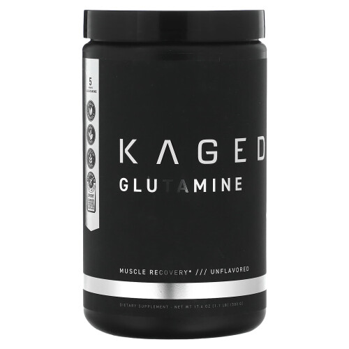 Kaged, Glutamin, Geschmacksneutral, 1,1 lb (500 g)
