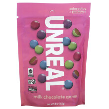 Unreal, Milchschokoladen-Gems, 5 Unzen (142 g)