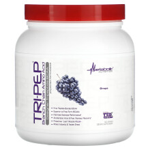 Metabolic Nutrition, Tri-Pep, Acide Aminé à Chaîne Ramifiée, Raisin, 14,1 oz (400 g)