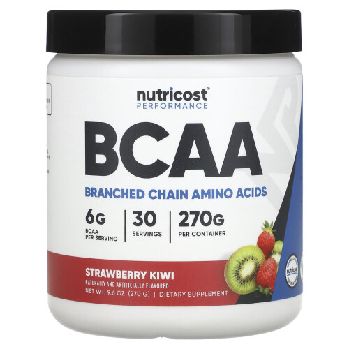 Nutricost, Performance, BCAA, Erdbeer-Kiwi, 9,6 Unzen (270 g)