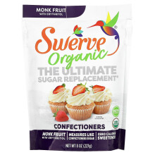 Swerve, Le Remplaçant Ultime du Sucre Biologique, Sucre Glace, 8 oz (227 g)