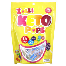 Zollipops, Keto-Lutscher, Frucht, 5,2 Unzen (147 g)