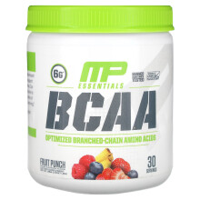 MusclePharm, Essentials, BCAA, Fruit Punch, 0,57 Pfund (258 g)