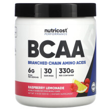 Nutricost, Performance, BCAA, Limonade Framboise, 11,8 oz (330 g)