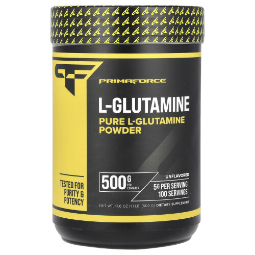 Primaforce, L-Glutamine, Non Aromatisée, 1,1 lb (500 g)