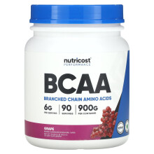 Nutricost, Performance, BCAA, Traube, 2 lb (900 g)