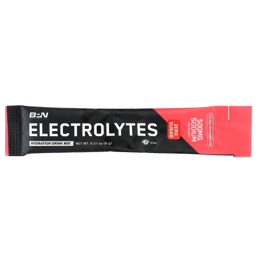 BPN, Electrolytes, Hydration Drink Mix, Salted Watermelon, 30 Packets, 0.21 oz (6 g) Each 1