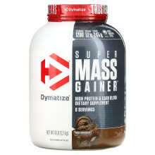 Dymatize, Super Mass Gainer, Reichhaltige Schokolade, 6 Pfund (2,7 kg)