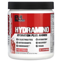 EVLution Nutrition, HydrAmino, Punch aux Fruits, 8,7 oz (246 g)
