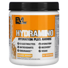 EVLution Nutrition, HydrAmino, Orange Mangue, 8,4 oz (237 g)