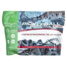 Jigsaw Health, Pickleball Cocktail, Zuckerfreies Elektrolytgetränkepulver, Blaue Himbeere, 60 Beutel, 11,85 oz (336 g)