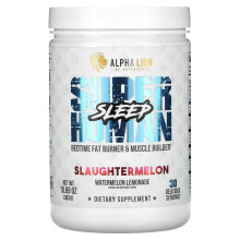 ALPHA LION, SuperHuman Sleep, Slaughtermelon, Wassermelonen-Limonade, 10,69 Unzen (303 g)