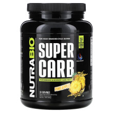 NutraBio, Super Carb, Ananas, 1,9 lb (840 g)