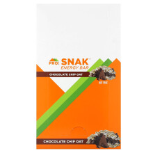 ProBar, Snak, Energieriegel, Schokoladenchip-Hafer, 12 Riegel, je 1,6 Unzen (45 g)