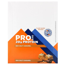 ProBar, Protein Riegel, Meersalz Karamell, 12 Riegel, je 2,47 Unzen (70 g)
