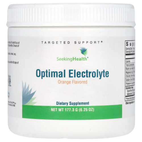Seeking Health, Électrolyte Optimal, Orange, 6,25 oz (177,3 g)