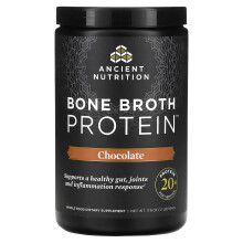 Ancient Nutrition, Knochenbrühe-Protein, Schokolade, 1,1 lb (504 g)