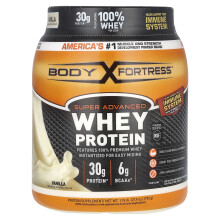 Body Fortress, Super Advanced Whey Protein, Vanille, 1,74 lb (792 g)