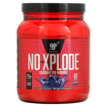 BSN, N.O.-Xplode, Legendary Pre-Workout, Grape, 2,45 lbs (1,11 kg)