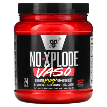 BSN, No-Xplode VASO, Ultimativer Pump Pre-Workout, Kirschbombe, 1,11 Pfund (504 g)